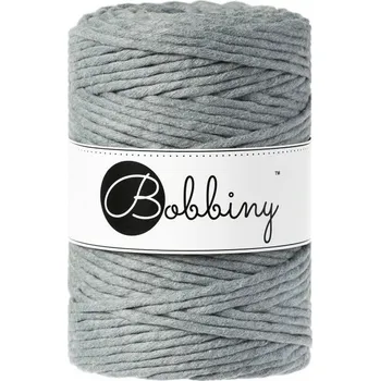 Bobbiny bavlněná šňůra na macramé XXL steel