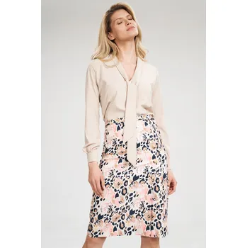 Dámská halenka Béžová halenka M700 Beige Velikost: XL