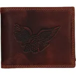 Pánská kožená peněženka SendiDesign Eagle - hnedá