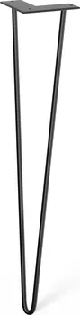 Nábytkové kování Walteco Hairpin 50528 nábytková noha 710 mm černá
