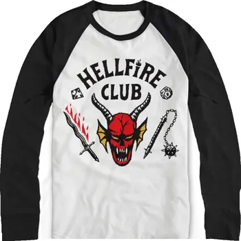Pánské tričko Curepink Stranger Things Hellfire Club