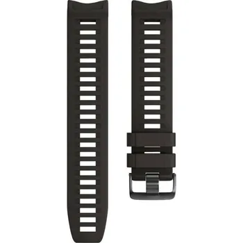Řemínek na hodinky Silikonový řemínek Ricardo 22mm (pro Garmin Instinct), černý