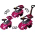 Odrážedlo Mega Car dětské odrážedlo 3v1 85 x 40 x 60 cm, růžové