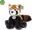 Rappa Eco-Friendly 30 cm, Panda červená stojící