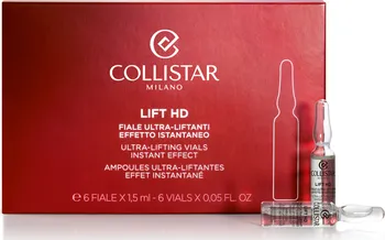 Pleťové sérum Collistar Lift HD Ultra-Lifting Vials Instant Effect liftingové pleťové sérum 6 x 1,5 ml