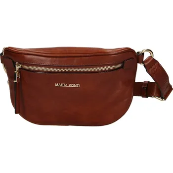 Ledvinka Dámská kožená ledvinka Marta Ponti Jarmila - koňak