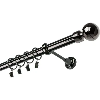 Garnýž kovová 120 cm jednořadá 25 Paola onyx