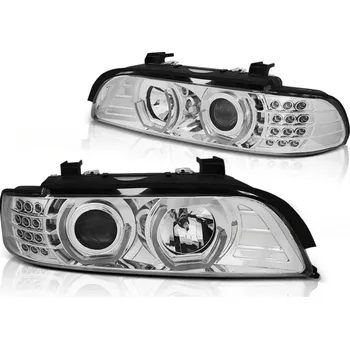 Přední světlomet Tuning Tec Přední světla,BMW E39 09.95-06.03 DAYLIGHT chromové