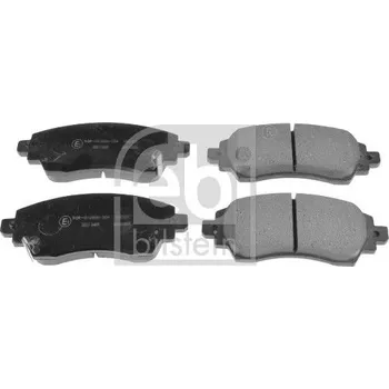 Brzdová destička Sada brzdových destiček, kotoučová brzda FEBI BILSTEIN 170264