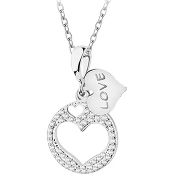 Přívěsek Zlatnictví Helios Přívěsek Ag 3 srdce