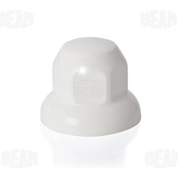 Matice Krytky matic plastové 32, sada 20 kusů, 32 mm, bílé