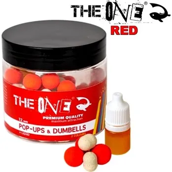 Boilies The One Pop-Up&Dumbells 12 mm + 12x 8 mm + Liquid 50 g