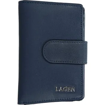 Dámská kožená peněženka Lagen Kamila - tmavě modrá