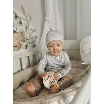 Kojenecký body Jamiks kojenecké body s dlouhým rukávem ANDY I - JZF239 - 8 Velikost: 62 Oeko-tex