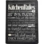 Koberec Kitchen 100x200 cm černý