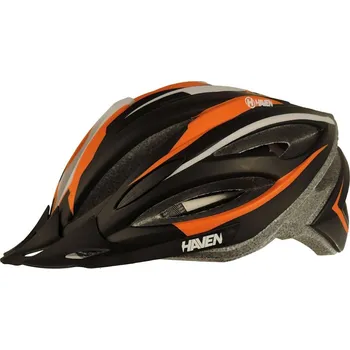Cyklistická přilba HAVEN EnduranceLite černo/oranžová (přilba HAVEN EnduranceLite černo/oranžová)