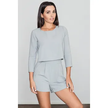 Dámský overall Dámský šedý krátký overal M445SZ Velikost: S