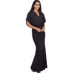 Elegantní černé dlouhé plesové šaty M577 Velikost: S