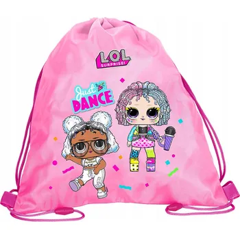 Školní sáček PASO Sáček / vak na přezůvky a tělocvik L.O.L. Surprise Dance 38x34 cm