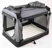 CoolPets Plus transportní látkový box 82 x 59 x 59 cm šedý