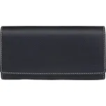 Dámská kožená peněženka Lagen Jiřina - černo-bílá