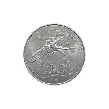 Česká mincovna 100. výročí prvního dálkového letu Jana Kašpara 200 Kč 2011 stříbrná mince Proof 13 g
