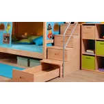 DOMESTAV D105 schody k palandě masiv přírodní