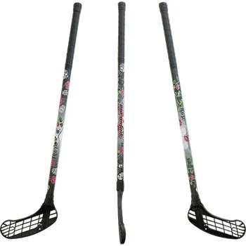 Florbalová hůl Eurostick Rose Thorn Florbalová hůl černá, Levá (levá ruka dole), 80cm (=90cm)