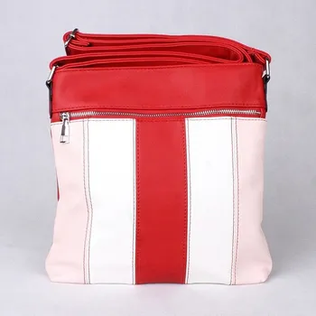 Střední červená crossbody kabelka ROMINA & CO 313