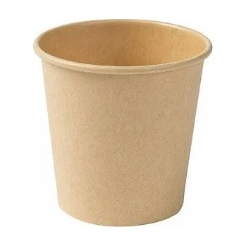 Jednorázové nádobí Gastro obaly Kelímek BIO papírový hnědý 4oz, 90ml (min. počet 1000ks)