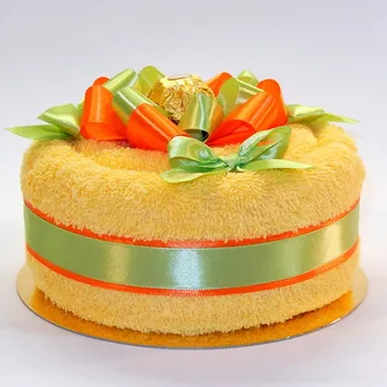 umělá květina Ateliér Confetti Dort z ručníku - Kamila