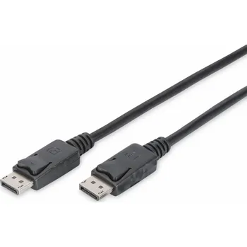 Video kabel Digitus DisplayPort Connection DP St/St, 2m, Ultra HD 4K, sw.