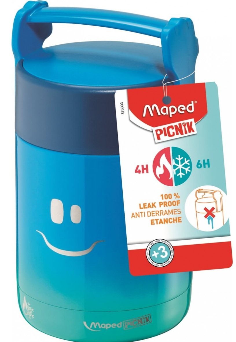 foto Svačinový box Maped Concept Kids Svačinový termobox 350 ml modrý
