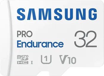 Paměťová karta Samsung PRO Endurance microSDXC 32 GB UHS-I U1 V10 + SD adaptér
