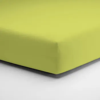 Prostěradlo Prostěradlo Jersey 140x200-160x220x30 kiwi elastan Schlafgut