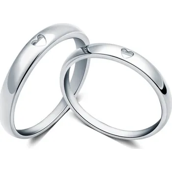 Prsten BRUNOshop.cz SRDCE Stříbrný prsten SRDCE Velikost: 5 (EU: 49 - 51)