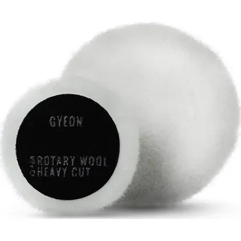 Lešticí kotouč Gyeon Q2M Rotary Wool Heavy Cut - vlněný leštící kotouč silně korekční 80 mm