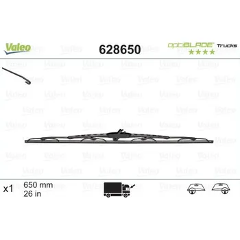 List stěrače VALEO 628650