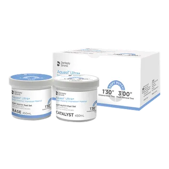 Dentsply Limited Aquasil Ultra+ Varianta: Soft Putty Fast Set, 2 x 450 ml