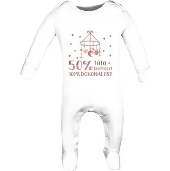 Kojenecký body Dětské body Long s potiskem 100% Dokonalost dětské