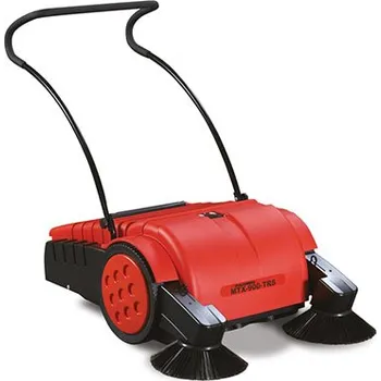 Zametací stroj Stolzenberg Matrix MTX 900 TRS ruční zametací stroj do 2.000 m², 2 boční kartáče a 1 zametací válec 500 mm