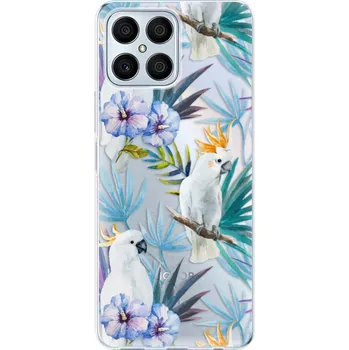 Pouzdro na mobilní telefon Odolné silikonové pouzdro iSaprio - Parrot Pattern 01 - Honor X8