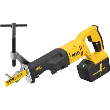 Pila ocaska REMS Akku-Tiger 22V VE Aku šavlová pila Li-Ion 21,6V, 9 Ah, 560053 (Rems 560053 Akumulátorová univerzální šavlová pila s varioelektronikou (VE) pro řezání volně z ruky)