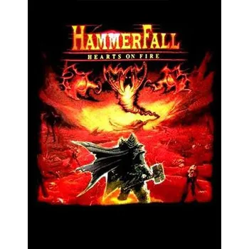 Nášivka nášivka na záda, zádovka Hammerfall - Hearts On Fire