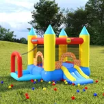 Happy Hop Nafukovací skákací hrad se skluzavkou 300 x 280 x 202 cm PVC