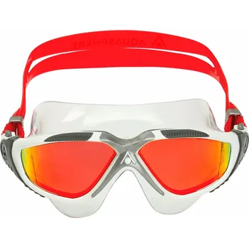 Plavecké brýle Plavecké brýle Aqua Sphere VISTA titan. zrcadlová skla červená