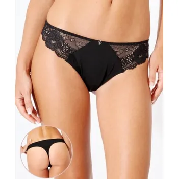 Kalhotky Leilieve 0993 černé dámské kalhotky Barva: černá, Velikost: L