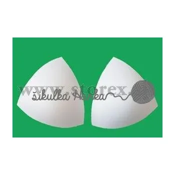 Podprsenkové košíčky bílá vel. 90