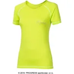 Dámské funkční tričko PROGRESS St Nkrz žlutá Velikost: M
