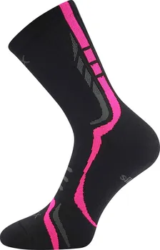 dámské ponožky VoXX Thorx černé/růžové 39-42